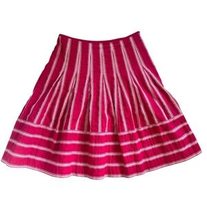 Talbots Pink Pleated Midi Skirt – Size 6